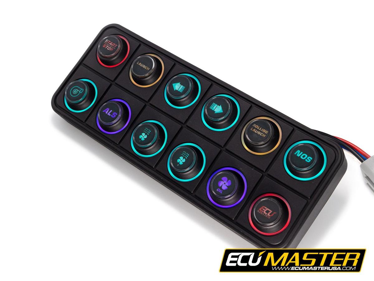 ECUMaster Keypad 4, 6, 8, 10, 12 or 15 Button