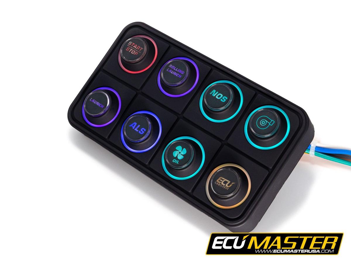ECUMaster Keypad 4, 6, 8, 10, 12 or 15 Button