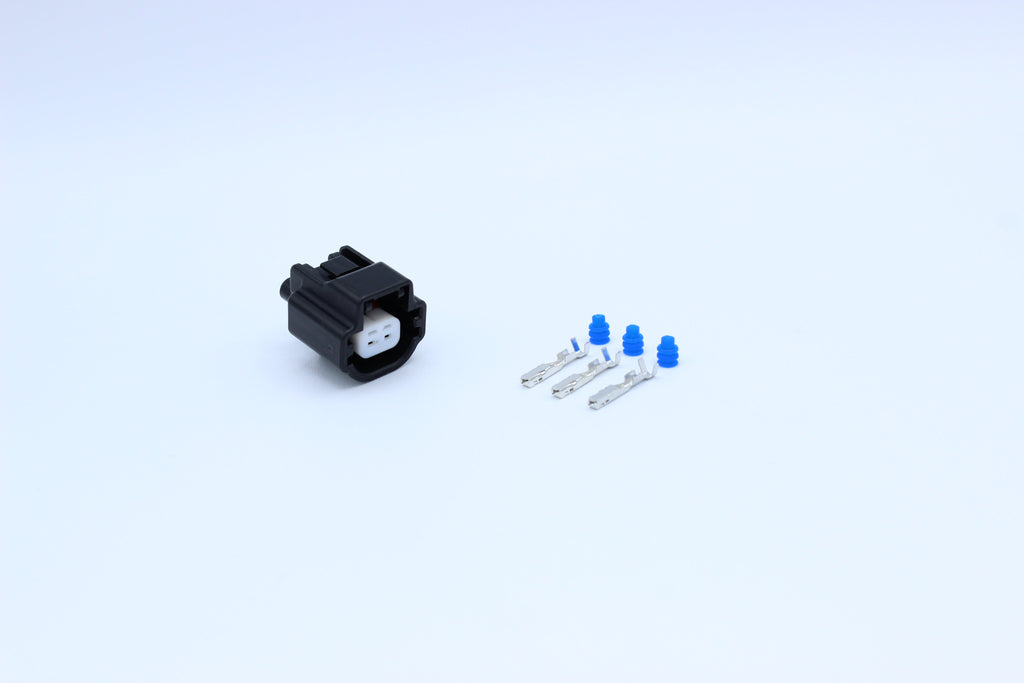 CD009 reverse switch connector - Yazaki 2 way Black