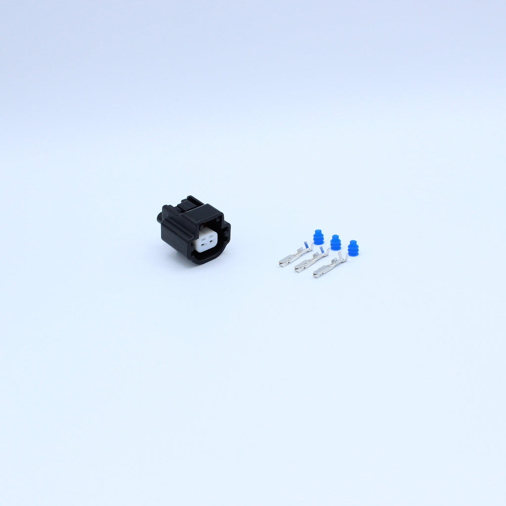 CD009 reverse switch connector - Yazaki 2 way Black