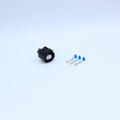 CD009 reverse switch connector - Yazaki 2 way Black