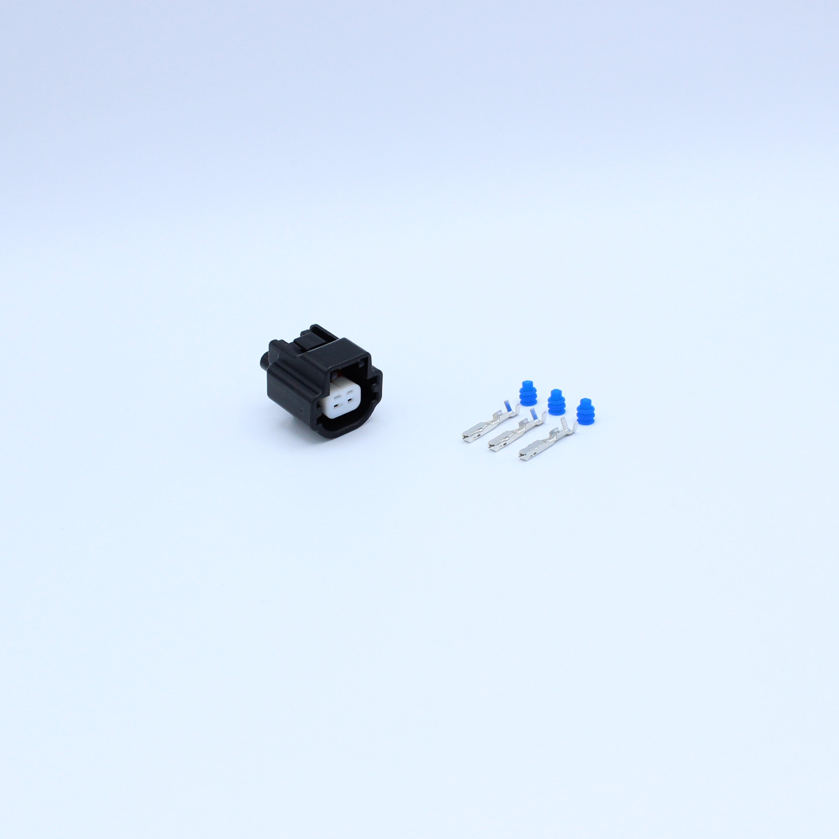 CD009 reverse switch connector - Yazaki 2 way Black