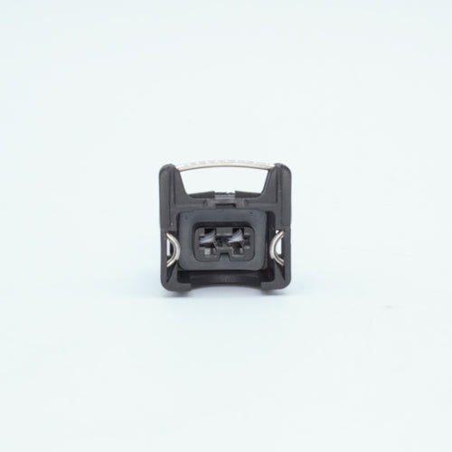 EV1 Jetronic fuel injector connector
black with a metal retention tang CPA and a black TPA at the back
Uses JPT terminals, sealed
Made by TE formerly Bosch

sold as a set of 4, 6 or 8 with terminals and seals