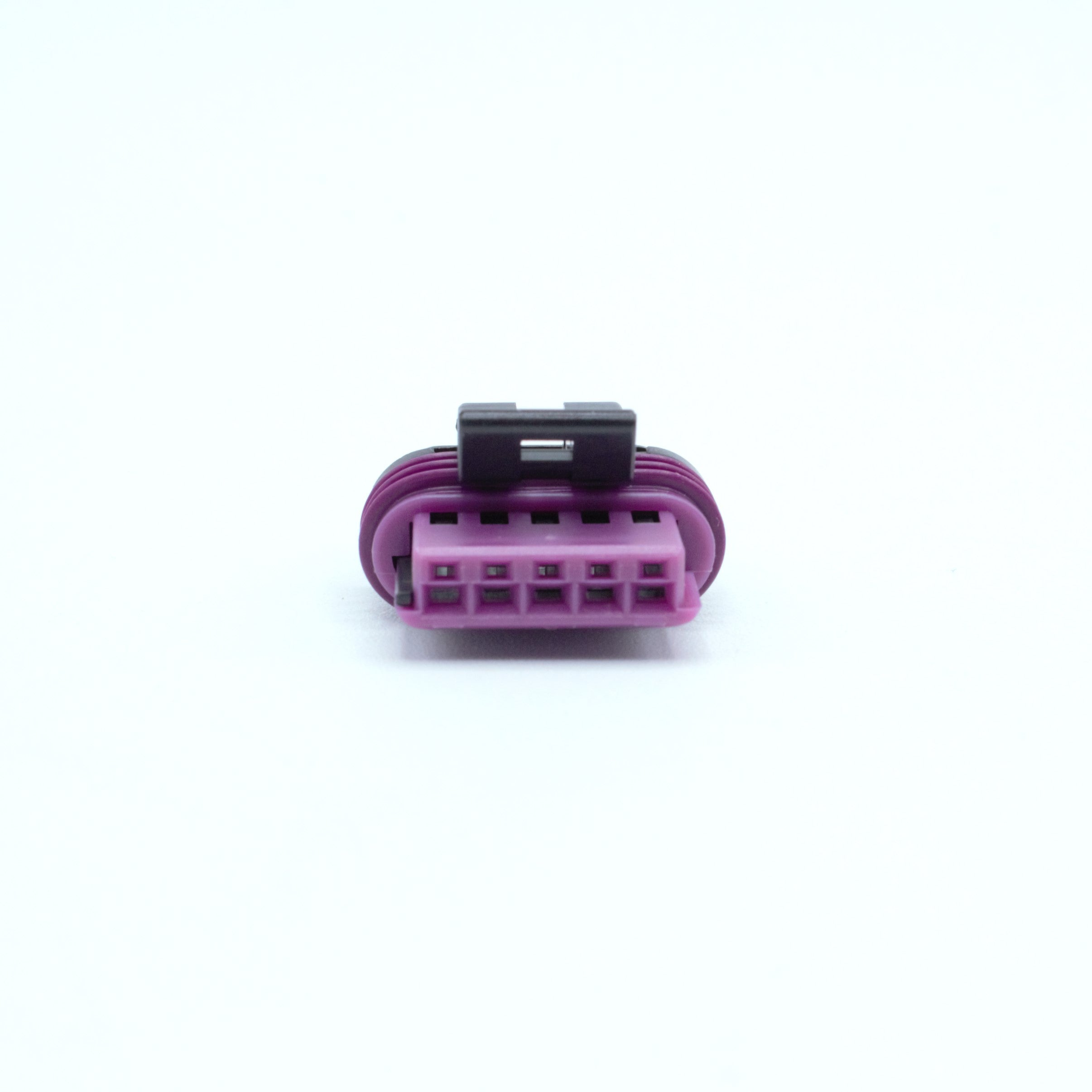 IGN-1A ignition coil connector
5 way terminal sealed
black with violet purple green seal
Uses Delphi GT150 terminals and seals
accepts shrink boot

For use with mercury IGN-1a ignition coils sold by Link Haltech Ecumaster WHP and more
sold as a set of 4 6 or 8 with terminals and seals