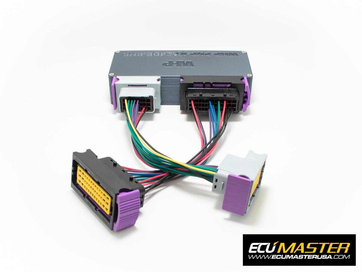 ECUMaster EMU Black Plug-and-Play adapter for Nissan S13 KA24DE 64 Position