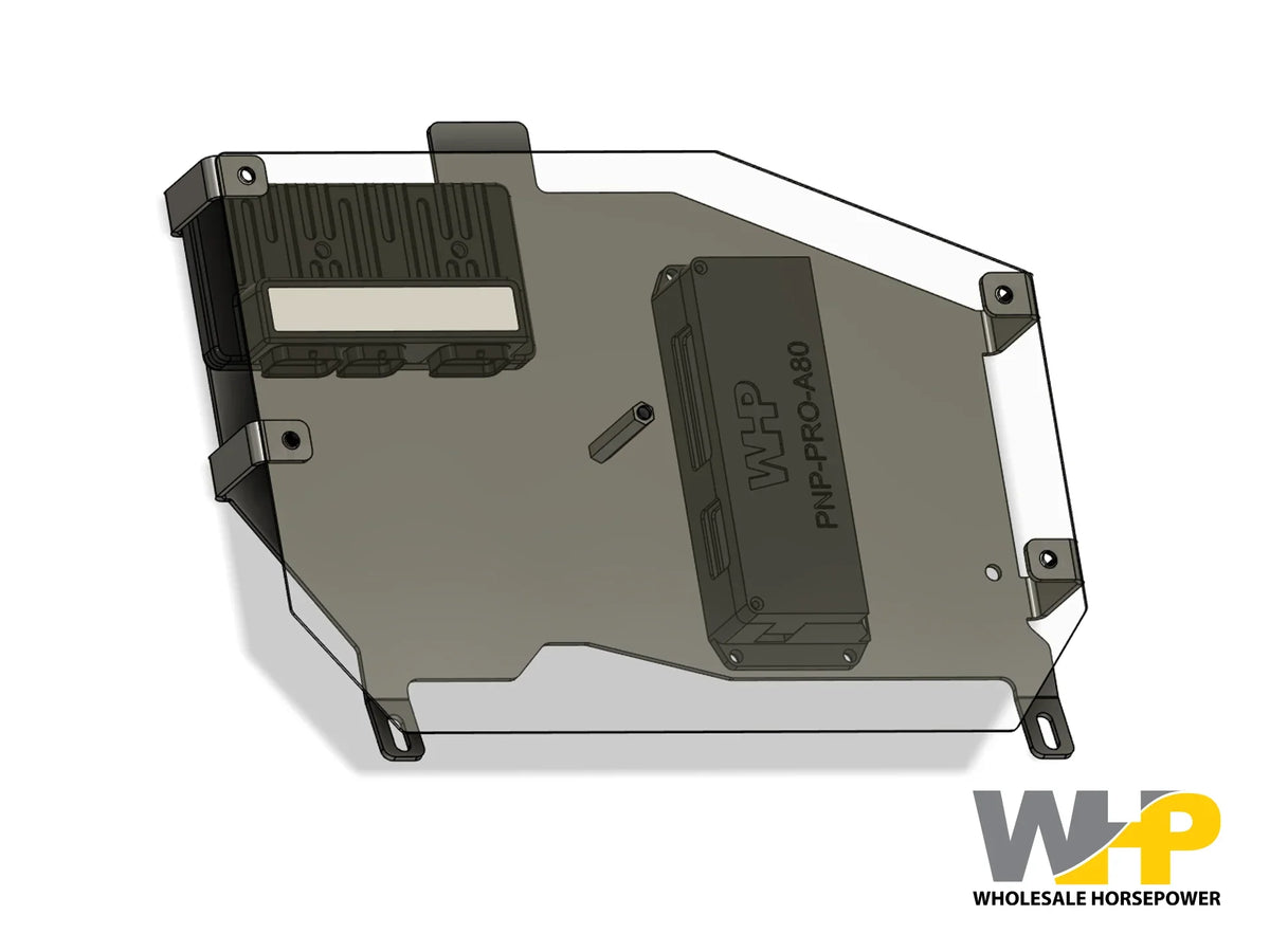 JZA80 Supra and SC300 EMU PRO Mounting Plate